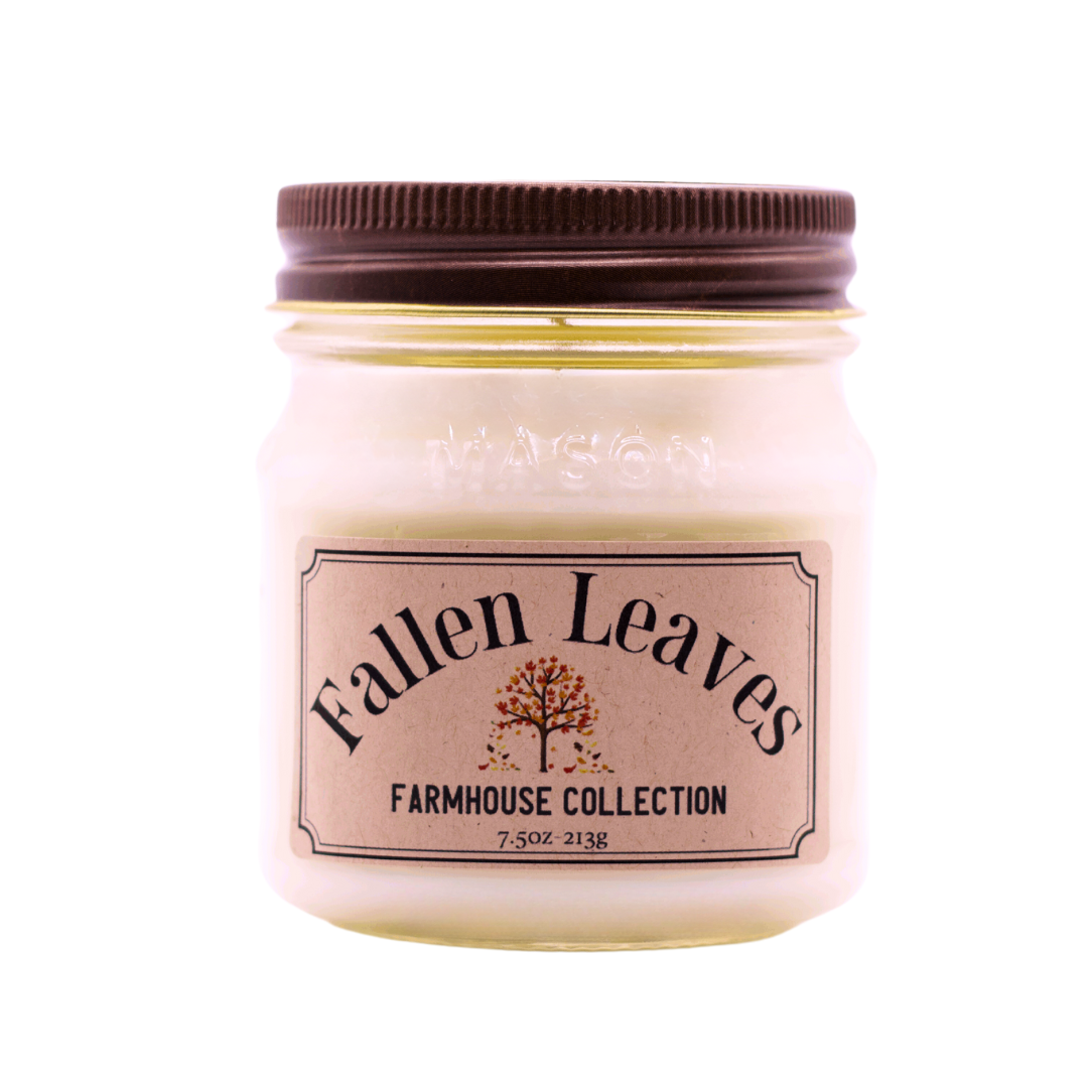 Fallen Leaves Farmhouse Candle