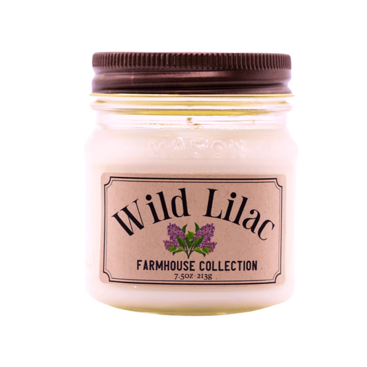 Wild Lilac Farmhouse Candle