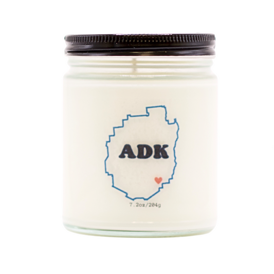 Adirondack Park With Heart Candle