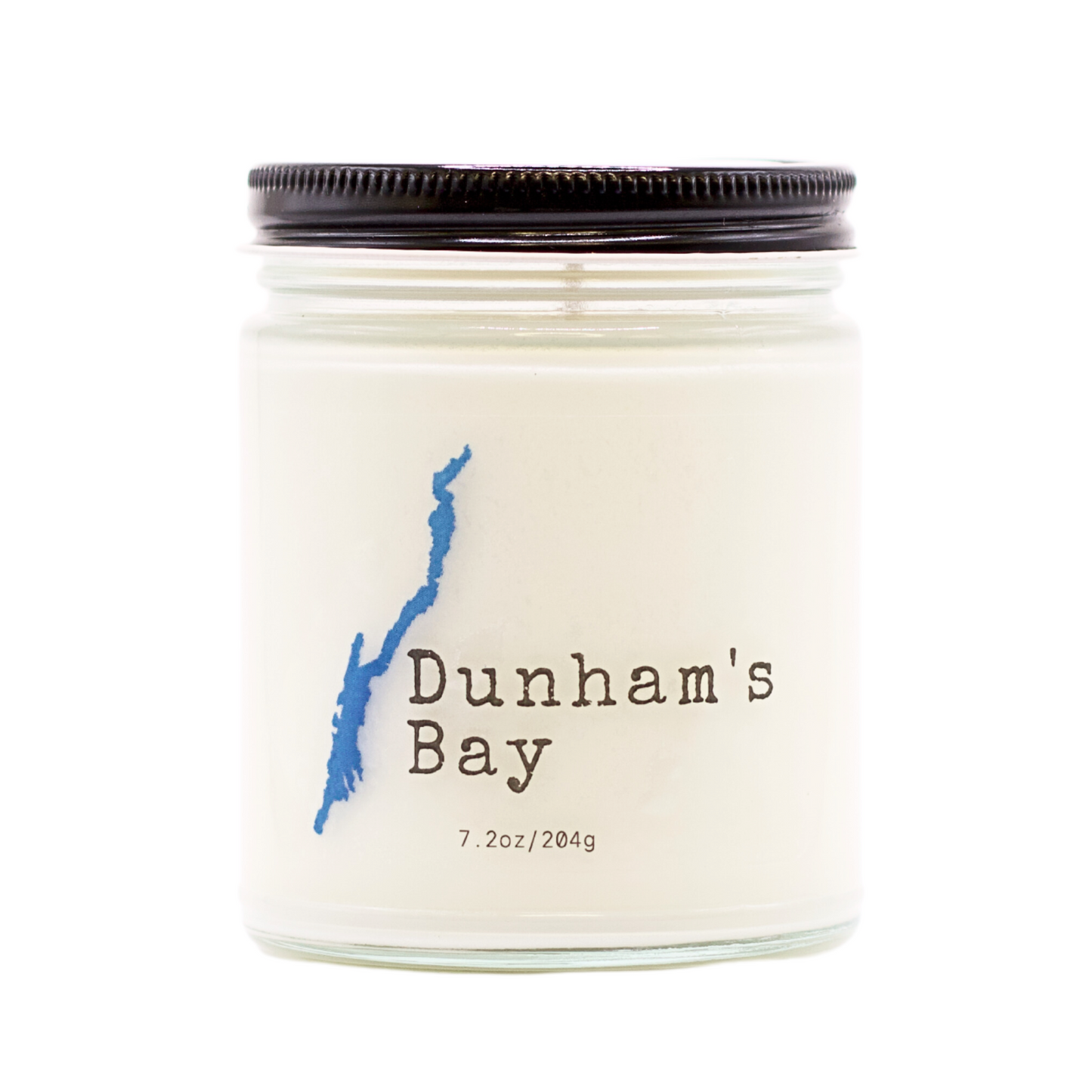 Dunham's Bay Candle With Lake George Outline