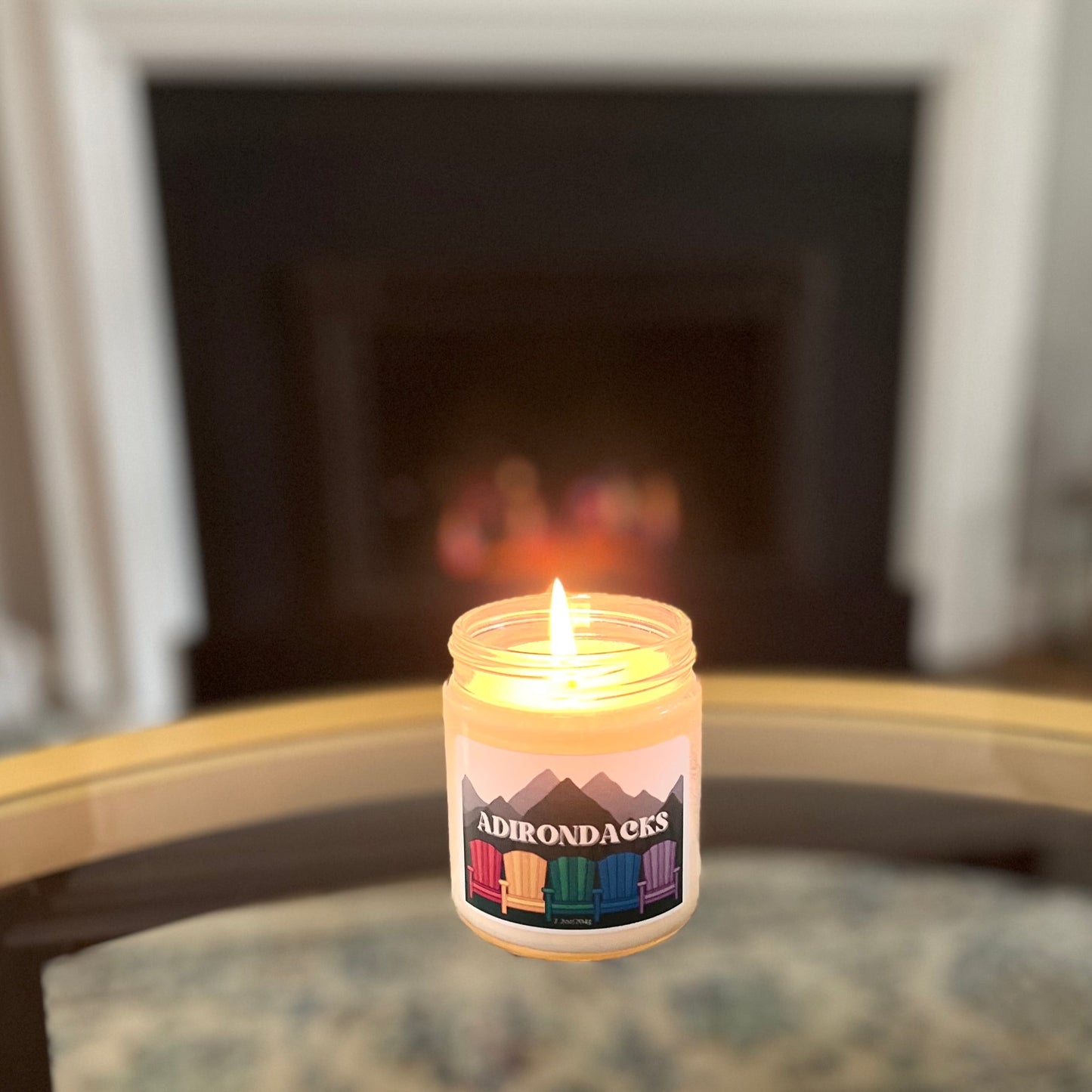 Adirondack Love Candle