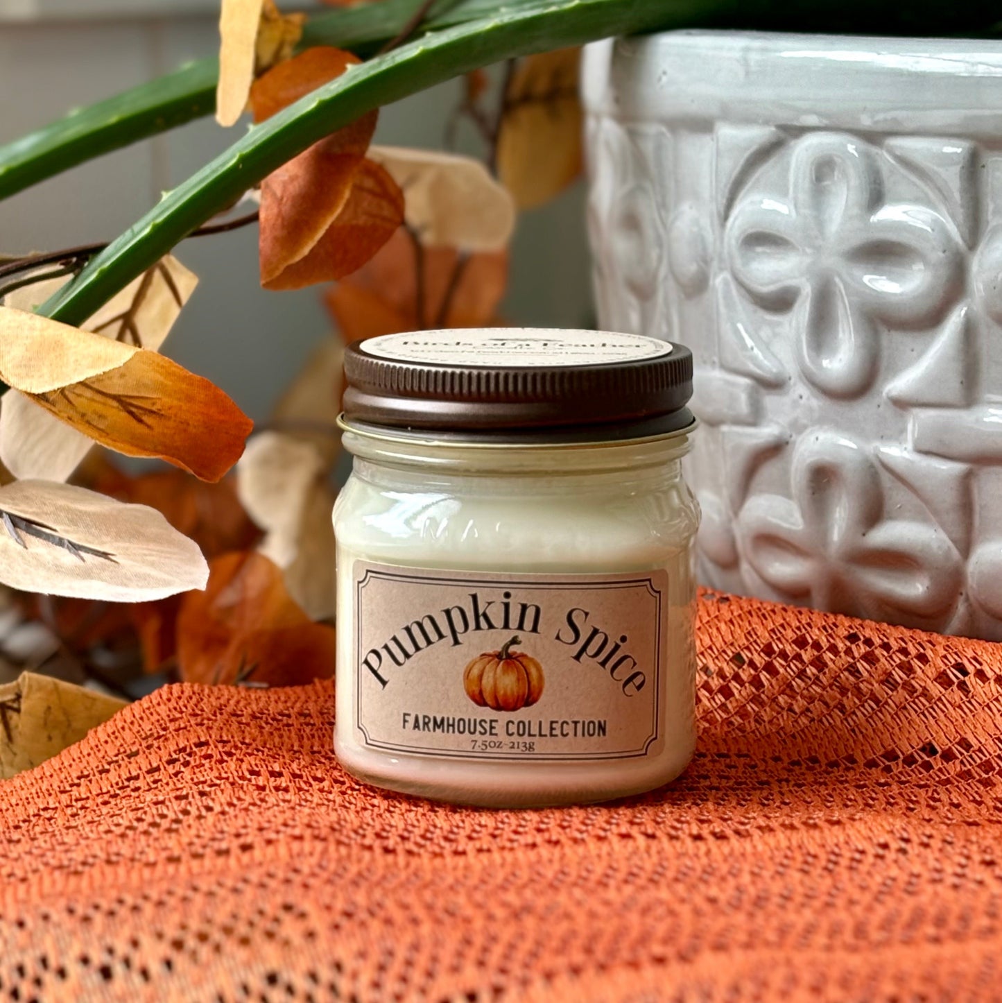 Pumpkin Spice Farmhouse Candle